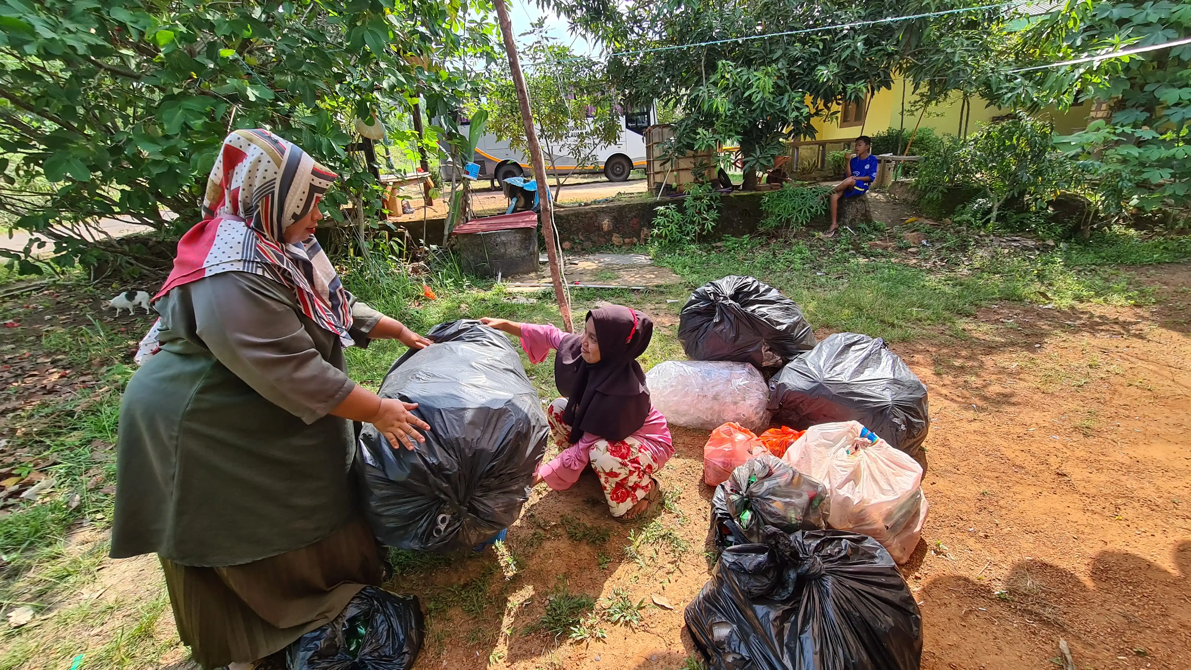 Built Waste Bank To Promote Circular Economy