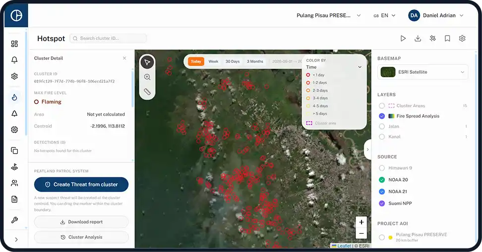 Fire & Illegal Logging Detection